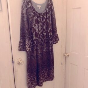 Dress barn Long Sleeve Beautiful Sundress, 22, for all Occasions, fully lined